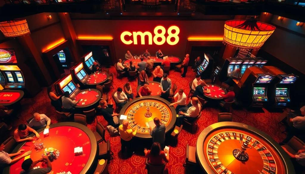 Experience the thrill of winning with cm88 at the vibrant casino tables, where excitement meets strategy.